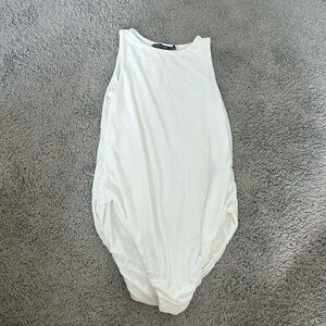 White nasty gal body suit